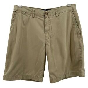 Polo Ralph Lauren Prospect Chino Shorts Mens 33 Khaki Tan 100% Cotton Preppy